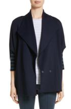 Women's St. John Collection Circular Milano Knit Jacket, Size - Blue