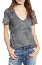 Women's Socialite Camouflage Tee - Green