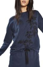 Women's Topshop Floral Embroidered Sweatshirt
