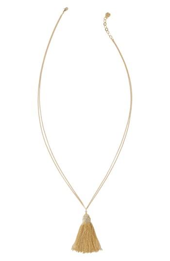 Women's Lilly Pulitzer Flora Tassel Necklace