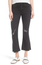 Women's Rag & Bone/jean High Waist Velvet Crop Flare Pants
