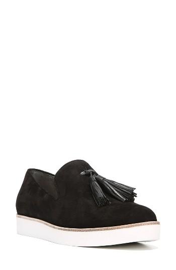 Women's Via Spiga Toni Slip-on Sneaker M - Black