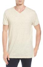 Men's Scotch & Soda Melange Jersey T-shirt - Beige