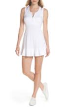 Women's Lilly Pulitzer Delphina Upf 50+ Tennis Dress, Size - White