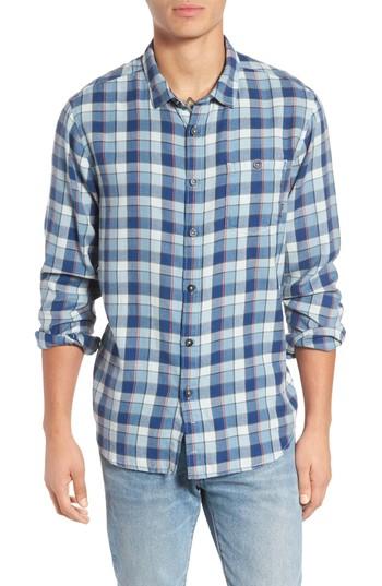 Men's Bilabong Freemont Flannel Shirt - Blue