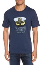 Men's Travis Mathew 'spaulding' Graphic T-shirt, Size - Blue
