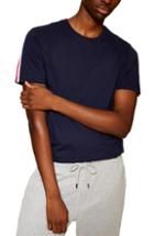 Men's Topman Tape Trim T-shirt - Blue