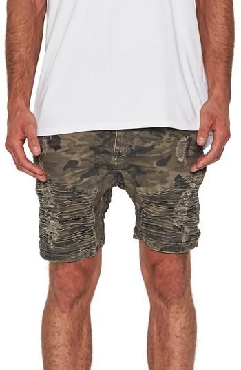 Men's Nxp Destroyer Shorts - Green