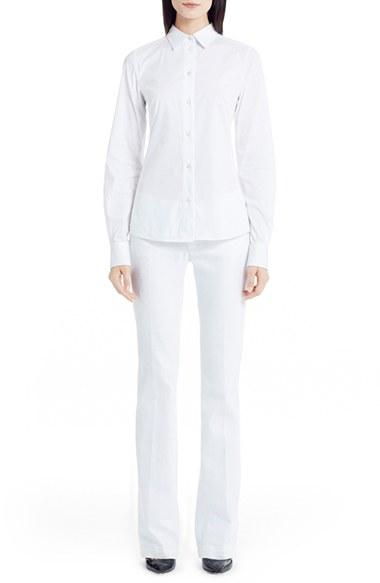 Women's Dolce & Gabbana Stretch Poplin Blouse