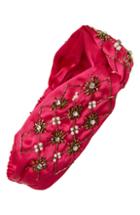 Women's Sole Society Beaded Headband - Pink