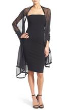 Women's Glint Satin Border Silk Wrap