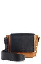 Isabel Marant Kleny Colorblock Leather & Suede Shoulder Bag - Brown