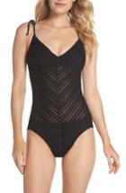 Women's Robin Piccone Carly One-piece Swimsuit - Black