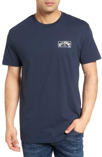 Men's Billabong Sticker Arch Graphic T-shirt - Blue