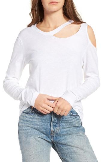 Women's Lna Slash Detail Tee - White