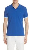 Men's Vilebrequin Pique Polo, Size - Blue