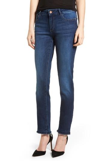 Women's Dl1961 Coco Curvy Slim Straight Leg Jeans - Blue