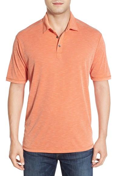 Men's Tommy Bahama 'new Paradise Around Spectator' Polo - Orange