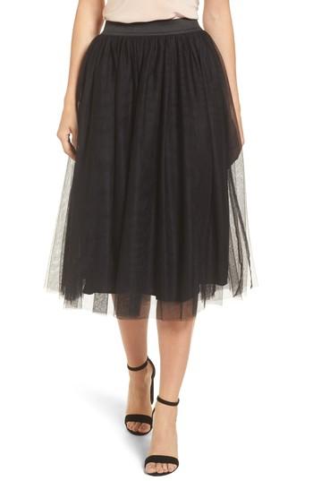 Women's Halogen Tulle Midi Skirt