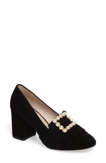 Women's Louise Et Cie Idali Loafer Pump .5 M - Black