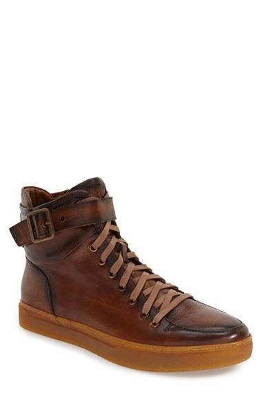 Men's Jump Sullivan High Top Sneaker .5 M - Brown