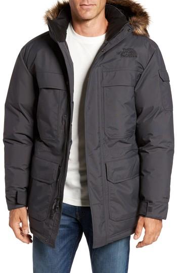 Men's The North Face Mcmurdo Iii Waterproof Parka - Grey