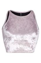 Women's Onzie High Neck Crop Top, Size M/l - Pink