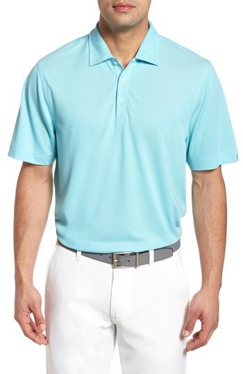 Men's Cutter & Buck 'blaine Oxford' Moisture Wicking Dry Tec Polo - None