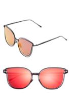 Women's Sunnyside La 54mm Sunglasses - Red/ Black
