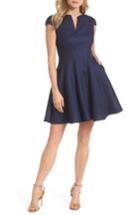 Women's Julia Jordan Fit & Flare Dress - Blue