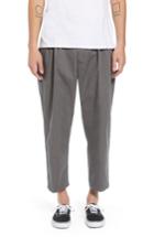 Men's Obey Fubar Pleated Relaxed Fit Pants - Grey