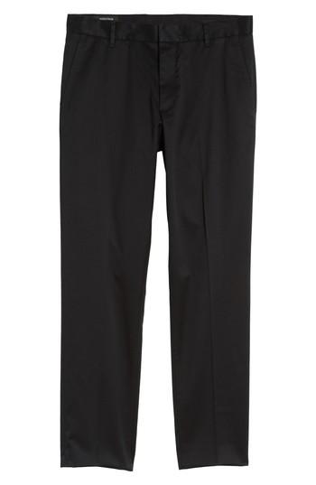 Men's Nordstrom Men's Shop Athletic Fit Non-iron Chinos X 30 - Black