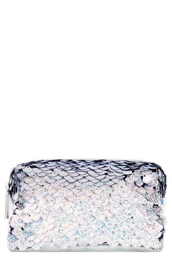 Skinny Dip Sequin Makeup Bag, Size - No Color