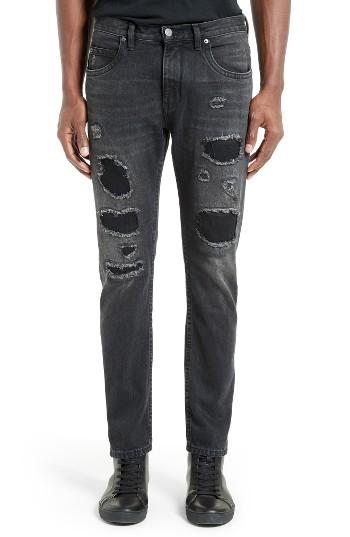 Men's Helmut Lang Mr87 Destroyed Jeans
