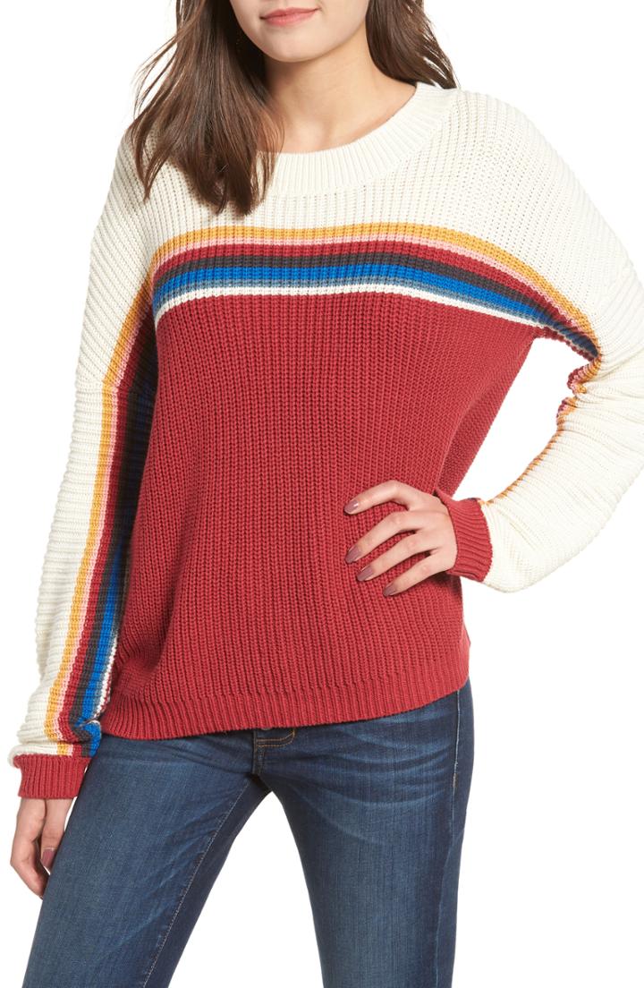 Women's Rip Curl Ana Long Crewneck Sweater