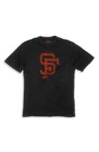 Men's Red Jacket 'san Francisco Giants' Vintage Screen T-shirt - Black