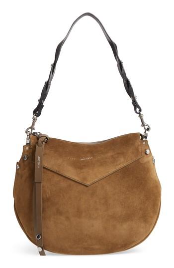 Jimmy Choo Artie Suede Hobo Bag - Green
