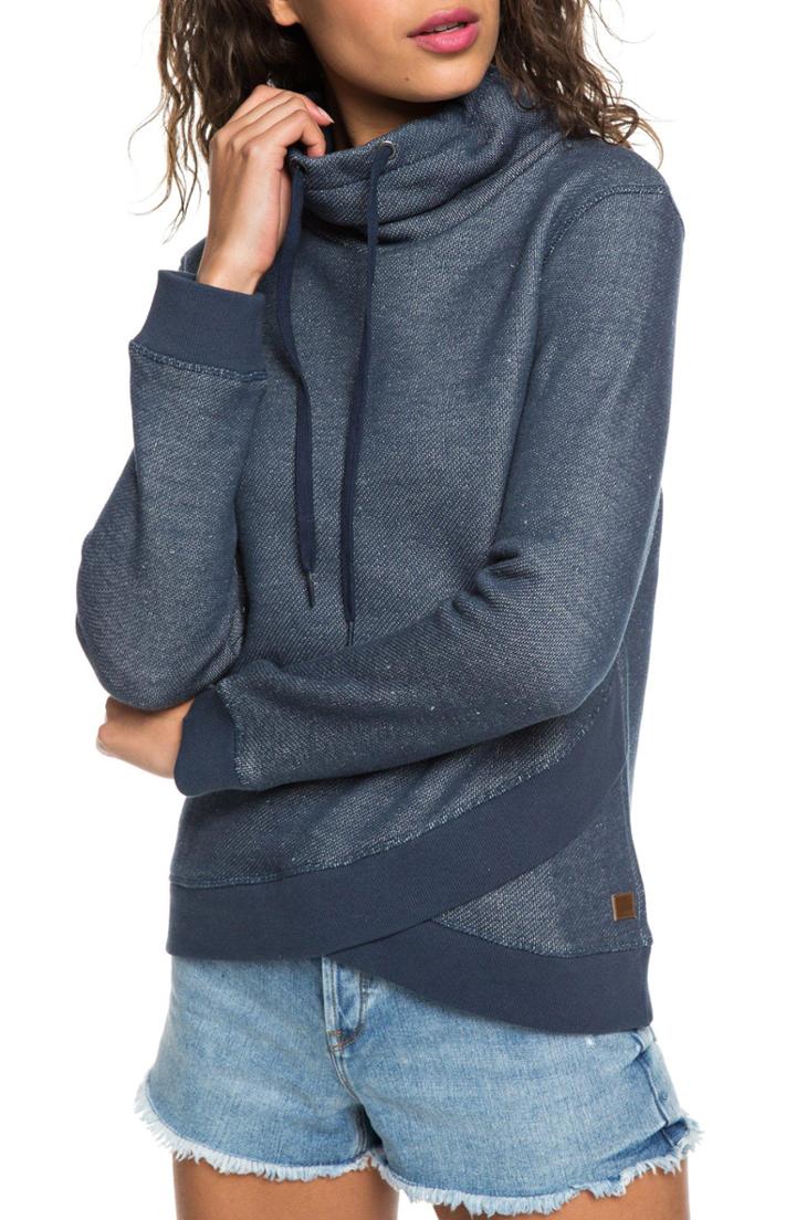 Women's Roxy Season Change Sweatshirt - Blue