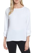 Women's Nic+zoe Buckle Sleeve Top