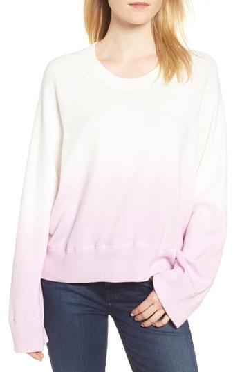 Women's Zadig & Voltaire Lea Dip Dye Sweatshirt - Purple