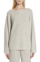 Women's Vince Marled Raglan Sweater - Ivory