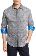 Men's Robert Graham Berger Classic Fit Sport Shirt - Grey