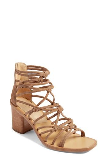 Women's Rag & Bone Camille Knotted Strappy Sandal .5us / 36.5eu - Brown