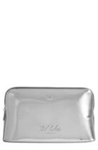 Ted Baker London Lauran Mirrored Wash Bag, Size - Silver