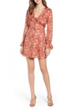 Women's All In Favor Floral Minidress - Brown
