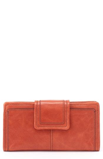 Women's Hobo Covet Leather Wallet - Red