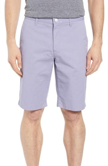 Men's Bonobos Stretch Washed Chino 11-inch Shorts - Purple