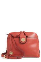 Lodis Los Angeles Rodeo Under Lock & Key - Izabella Rfid Leather Crossbody Bag - Orange