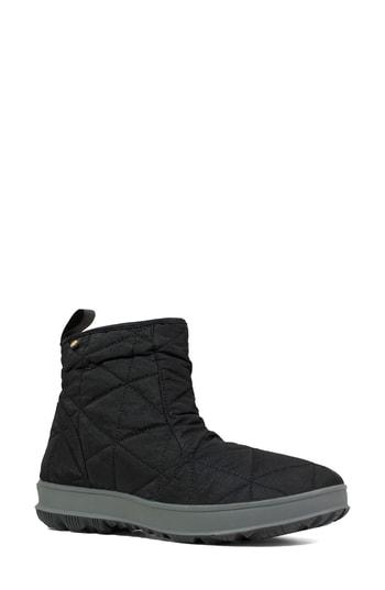 Women's Bogs Snowday Waterproof Quilted Snow Boot M - Black