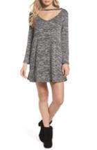 Women's Mary & Mabel Cutout Sweater Dress - Black